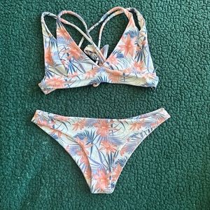 Floral bikini set